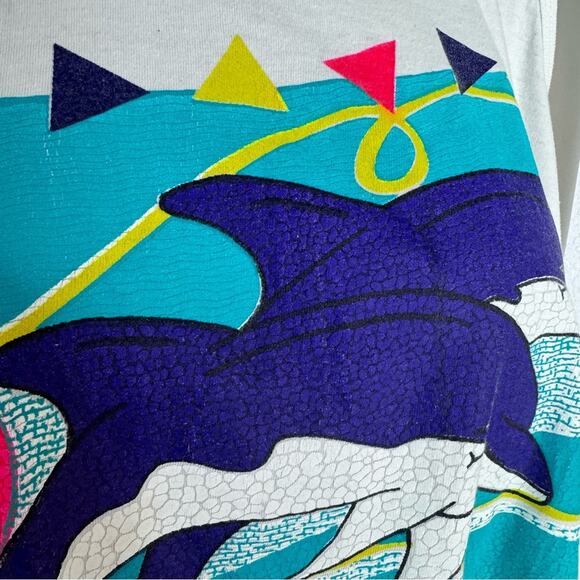 Vintage 90s Souvenir Nightshirt Bundle Two Lot Tank Cotton Sleep Shirt - Picture 8 of 9